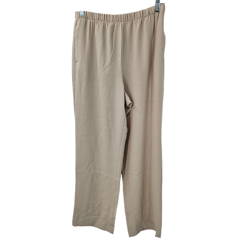 APPLESEEDS Tan Stretch Waist Pants Womens Size 12
